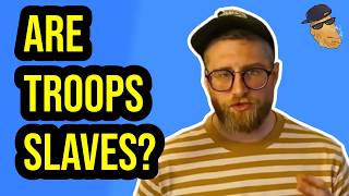 Anarchist Claims U.S. Soldiers Are Slaves