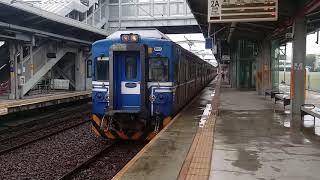 3147次經由屏東線開往屏東的EMU500型EMU574+彰機編組EMU530無階化八輛二組區間車