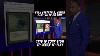 Stephen A Smith on ESPN even getting in on the CUBE action