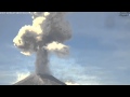 Mexico: Popocatepetl volcano spews ash to produce stunning display