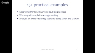 Mirth Connect Interoperability Workshop Presentation