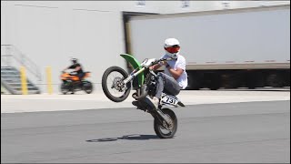 KX85 and ZX6R Lot Day ZackGoesRAW!