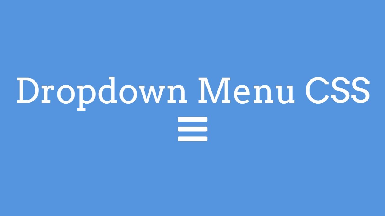 Hover Dropdown Menu Css Themindspeaks Youtube