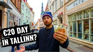 TALLINN CHEAP FOOD TOUR | What will €20 get you?