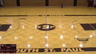 South St. Paul High School vs Hastings High School Mens Varsity Basketball