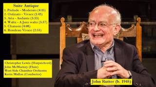 John Rutter (b. 1945) - Suite Antique