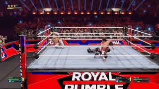 WWE 2K24 Royal rumble