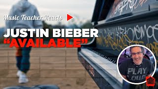 Music Teacher Reacts to Justin Bieber "Available" | Music Shed #13