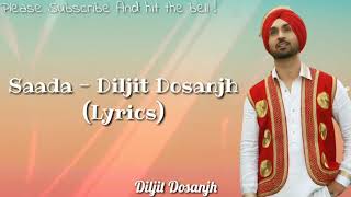 SHADAA TITLE SONG (Lyrics) - Diljit Dosanjh | Neeru Bhajwa | Latest Punjabi Folk song 2019