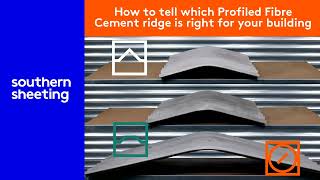 How to tell which Profiled Fibre Cement Ridge is right for you