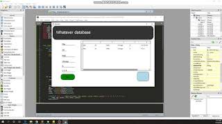 Python QT Designer PYQT5 SQLite GUI Tutorial part1