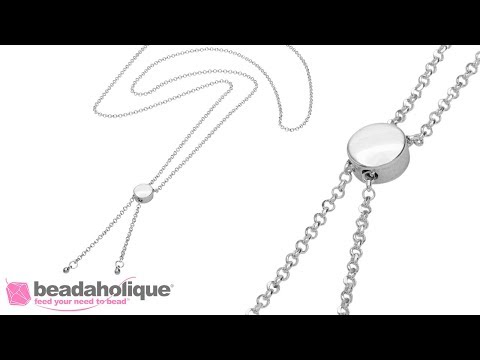 How to Make Your Own Adjustable Slider Necklace or Bracelet Clasp How to Make Your Own Adjustable Slider Necklace or Bracelet Clasp