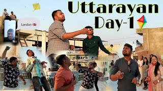 | Uttarayan | kite festival 2023 |Ahmedabad |Day-1 |Full comedy😆|#02 @parsaniyabittu#kite#ahmedabad