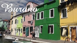 VENICE: Burano island, colourful houses