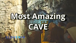 POSTOJNA, SLOVENIA CAVE FULL TOUR IN 4K