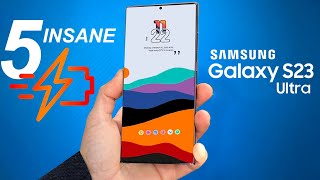 Samsung Galaxy S23 Ultra - 5 Ways to Save Battery