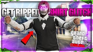 GTA 5 Online Ripped Shirt Glitch Modded Outfit Using Clothing Glitches 1.46!