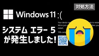 Windows11「システム エラー 5 が発生しました。アクセスが拒否されました。」の対処方法