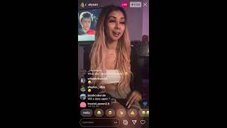 Ally Tells The Story Of The First Time Her And Juice Wrld Hung Out (Instagram Live)