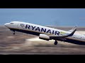 [4k] AMAZING Landings & take offs from South Tenerife Airport | High quality