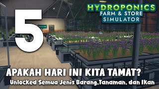 💢LIVE💢Hydroponics Farm & Store Simulator - CHAPTER SELESAI 🙏 SEMUA KE UNLOCKED [ Indonesia ] PART 5