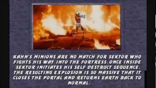 Ultimate Mortal Kombat 3 Sektor Bio And Ending HD