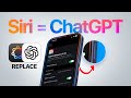 Replace Siri With ChatGPT on iPhone