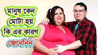 মানুষ কেন মোটা হয়, রহস্য উদঘাটন !