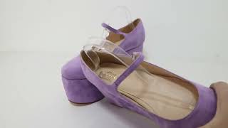 Sorbern Lilac Mary Jane Women Pump Flatform Wedges Comfortable Large Size Unisex