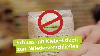 Alnatura macht Sinn: Wiederverschluss-Etikett? Kann man sich sparen!