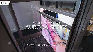 ลิฟต์บ้าน ซีเบส ลิฟท์ Home lift Elevator Cibes Voyager Aurora Cinnabar Rose