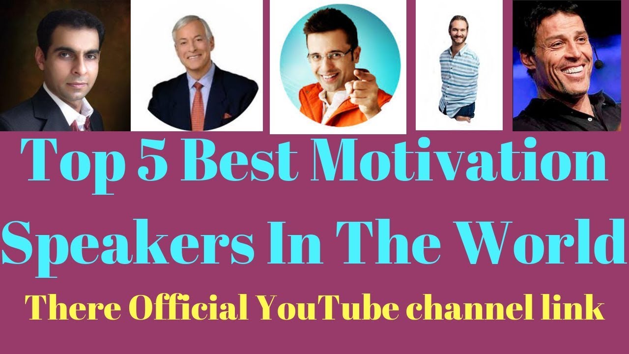 Top 5 Best Motivational Speakers Of All Time - YouTube