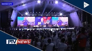 Campaign rally ng HNP sa Davao, dinagsa ng mga taga-suporta