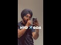 HYD x GOA - Mini Vlog - thesinghsman