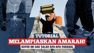 TEST KEKUATAN KOPER SAMBIL MELUAPKAN EMOSI!! FEAT. BAGASI - DB LAB