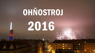 Novoroční Ohňostroj Praha 1.1.2016