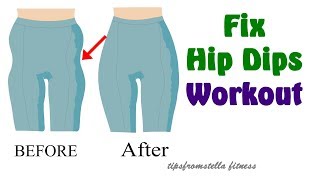 Wider Hips Workout To Minimize Hip Dips- Let`s Fix our Hip Dips. No Equipment At Home Workout