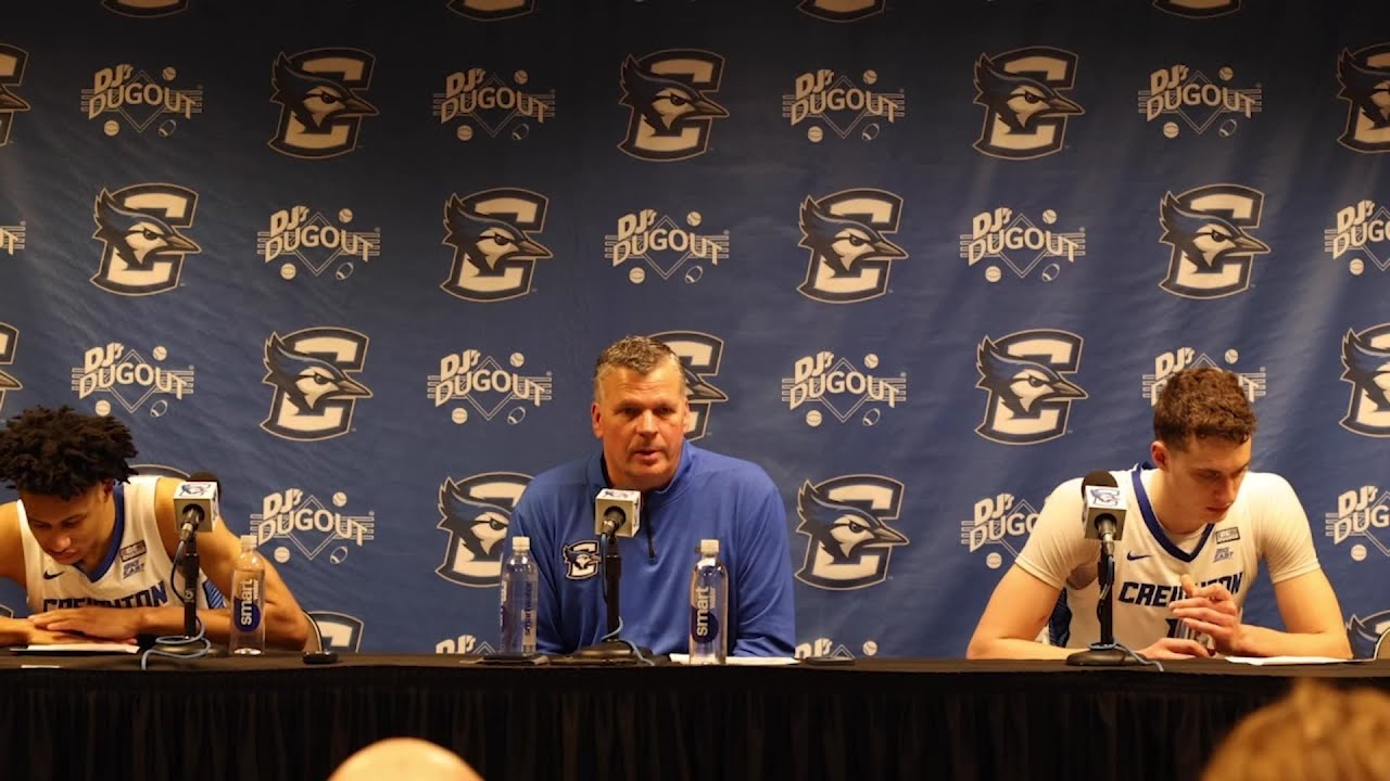 Creighton's Greg McDermott, Ryan Kalkbrenner And Trey Alexander Full ...