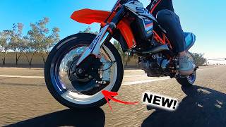 Should you upgrade the front brake on your KTM 690 SMC R?