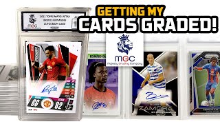 Getting my CARDS *GRADED* with MAJESTY GRADING COMPANY!! (insane results!!)