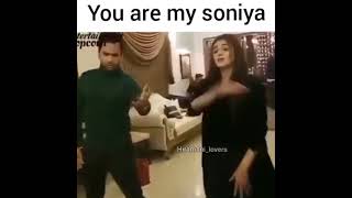 Hira Mani & Junaid Khan Dancing On You Are My Soniya