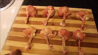 Chicken Lollipop cutting| Chicken Lollipops from Chicken Wings| Shaping Chicken Lollipops with Wings