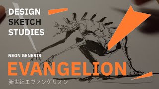 Design Fundamentals - Neon Genesis Evangelion Sketch Studies