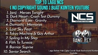 Top 10 Lagu NCS ( No Copyright Sound ) Buat Backsound Konten Youtube