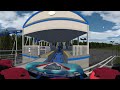 360 vr 8k roller coaster with ambisonic hls orion at night by rollercoastermike