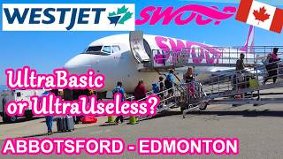 SWOOP Airlines? No, it's WestJet! + WS NEW pricing policy 😑| Flight Review | Vancouver - Edmonton