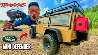 RC Mini LandRover Defender Traxxas Car Unboxing \u0026 Testing - Chatpat toy tv