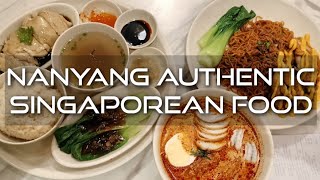 Nanyang Singaporean Hainanese Chicken Rice Seafood Laksa and Cheesy Fried Chicken with Noodle SM MOA