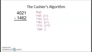 Alternative Subtraction Algorithms