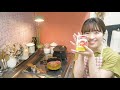 【一人暮らし女子の家事の日vlog】適当作り置き料理、お洗濯、組み立てなどなど...。